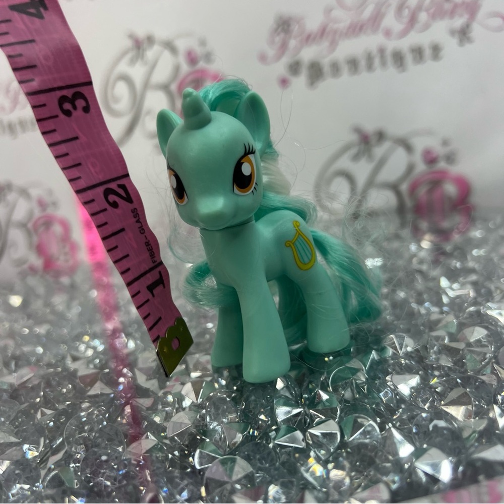My Little Pony Mint Green Unicorn with Yellow Harp - Picture 5 of 5